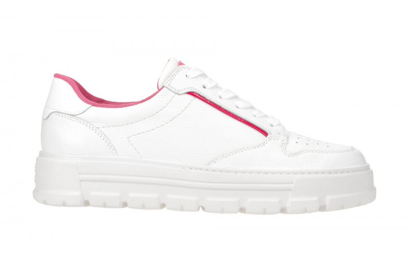 Paul Green Sneaker Schuhe weiß rosa 5220