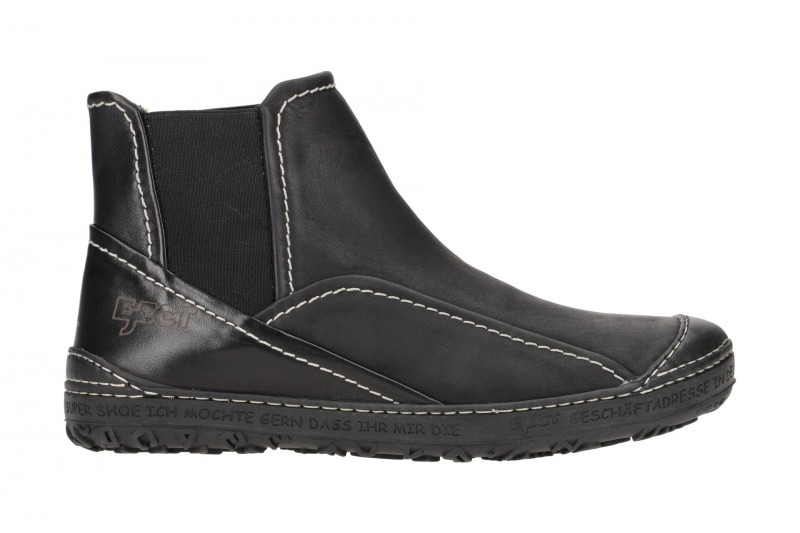 Eject Dass Stiefelette schwarz matt 20756