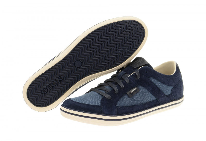 Geox Box Schuhe blau - U44R3D