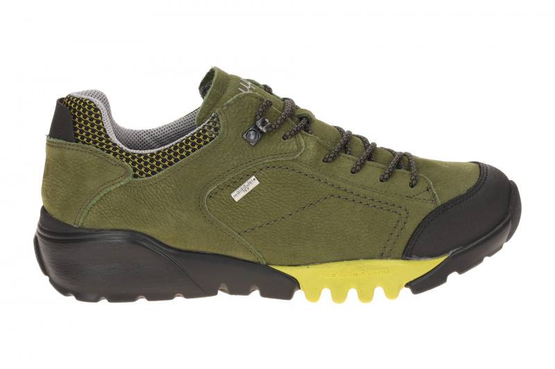 Waldläufer Fritz Schuhe grün olive H-Weite Herren wasserdicht