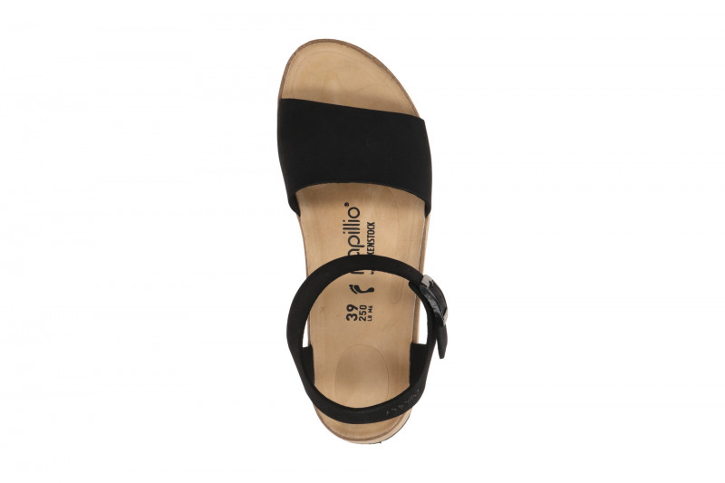 Birkenstock papillio Glenda Sandalette schwarz SCHMAL 1029046