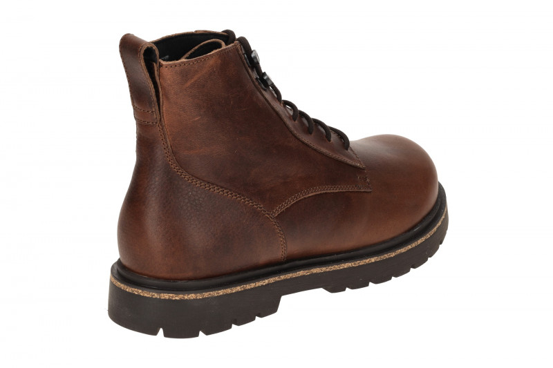 Birkenstock Highwood Lace Mid Herren Stiefel braun Normal-Weit 1028241