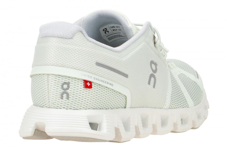 on Cloud 5 Schuhe ice weiß hellgrün Damen Sport 59.98774