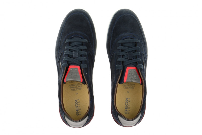 Geox Box Schuhe blau - U44R3A