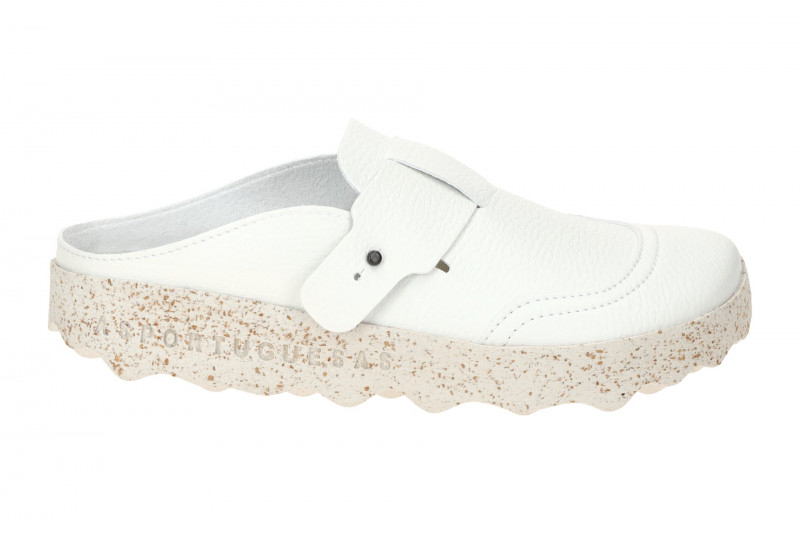Asportuguesas Cole Clogs Damen weiß Pantolette
