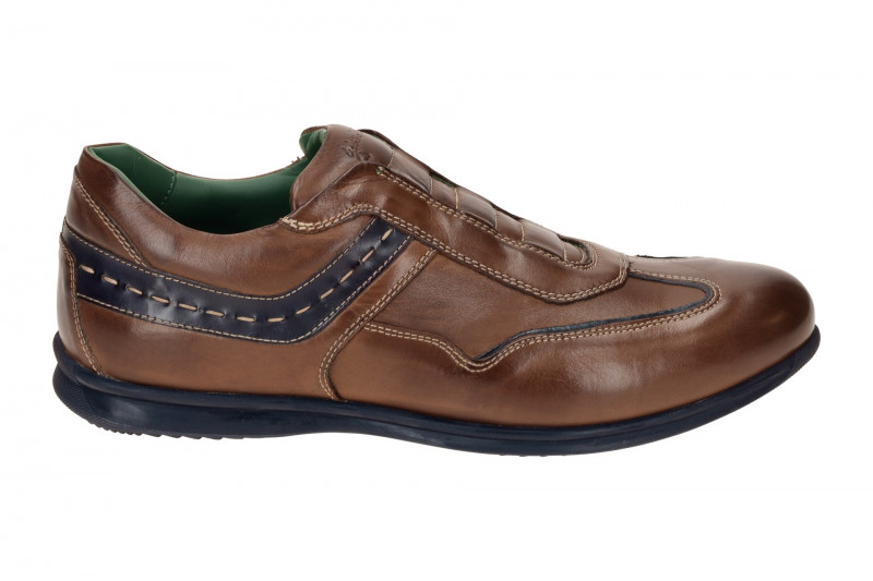 Galizio Torresi Schuhe Slipper braun blau 313098