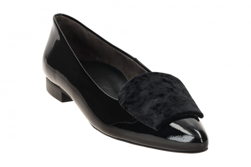 Paul Green Ballerinas schwarz Lack 3792
