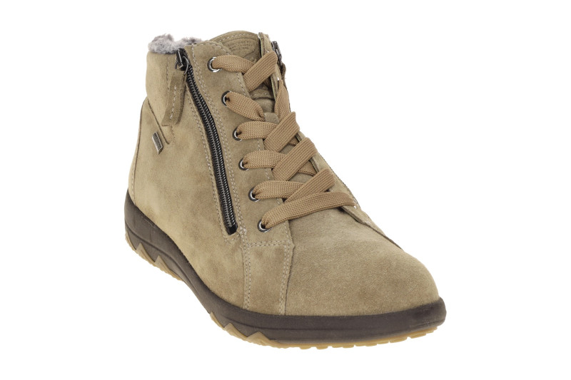 Waldläufer Teresa Winter Stiefelette taupe braun H-Weite Waterproof 961971