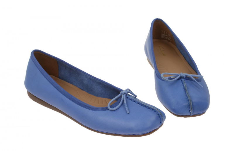 Clarks Freckle Ice Ballerina hell-blau