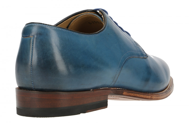 Gordon & Bros Ken Schuhe blau royal Rahmengenäht 5150