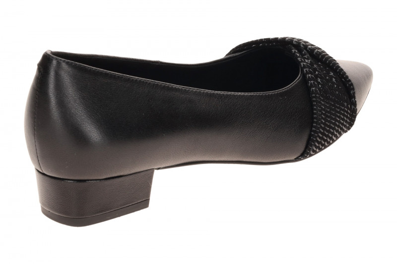 Peter Kaiser Pumps schwarz matt Glattleder 72242