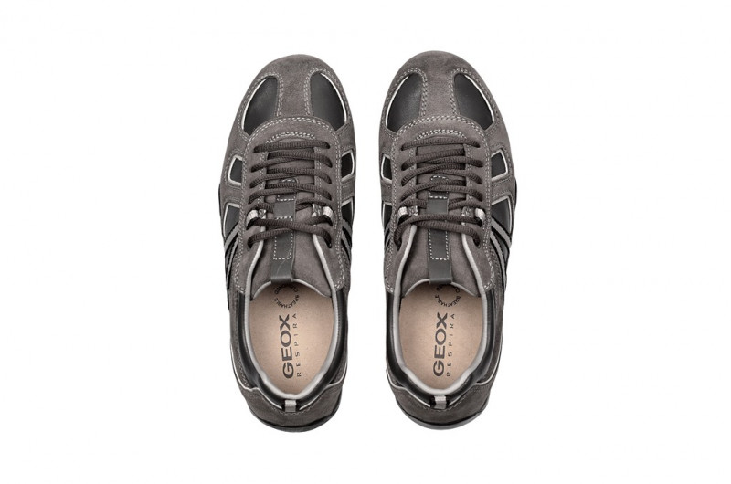 Geox Snake Y Schuhe in dove grau - U3207Y