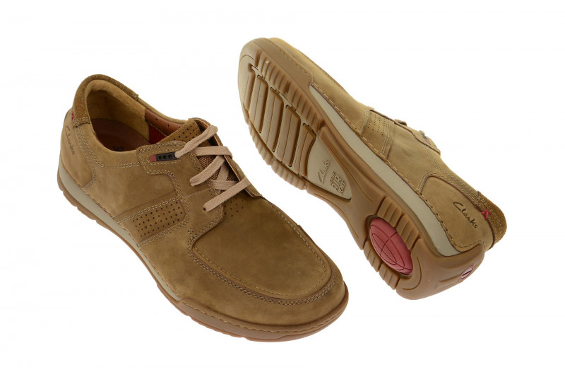 Clarks Fenway Edge Schuhe braun tan