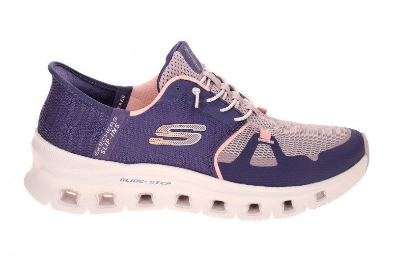 Skechers Glide Step Schuhe lila Damen SLIP-INS 150420