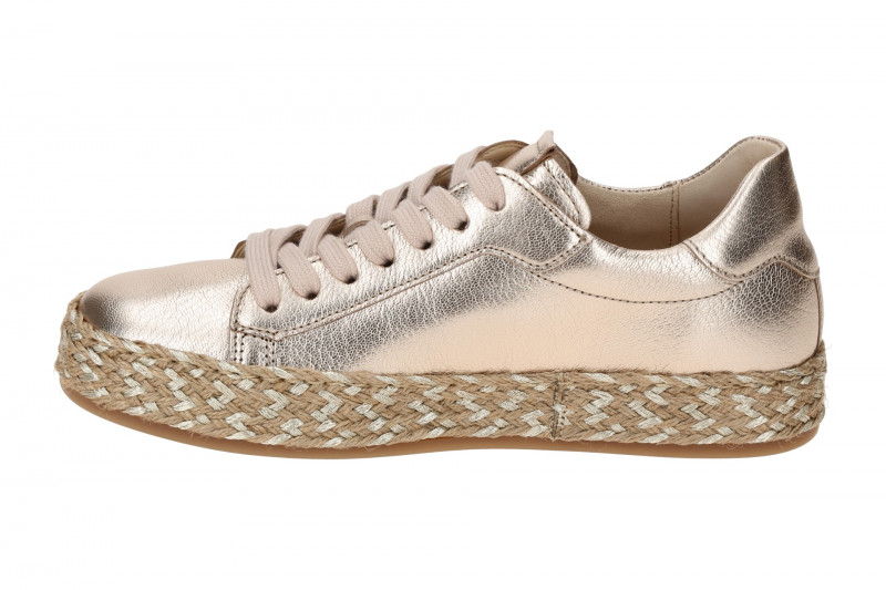 Gabor Schuhe Sneakers beige gold metallic 63.270.62