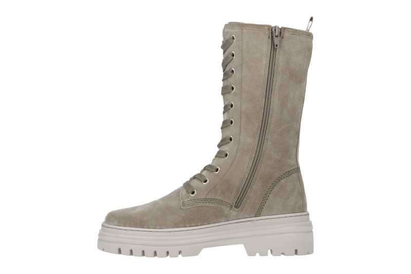 Gabor Fashion Stiefel grau salbei Velour 71.723.11
