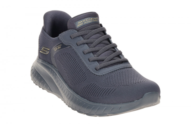 Skechers Bobs Squad Chaos Schuhe blau navy SLIP-INS 117497