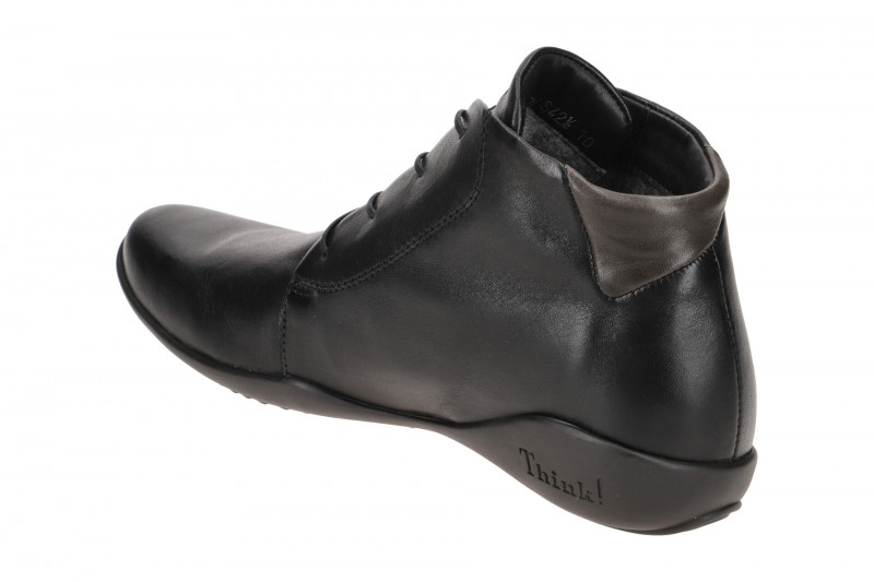 Think Stone Herren Stiefelette schwarz 502