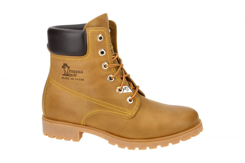 Panama Jack Panama 03 B1 Damen Stiefel hellbraun Lederfutter