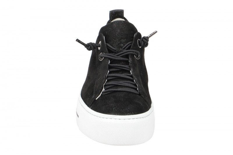 Paul Green Sneaker Schuhe schwarz Glitzer 5017