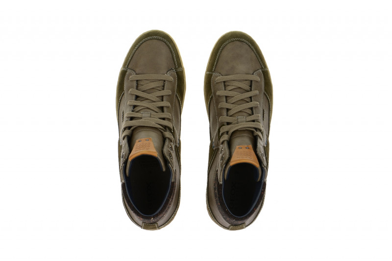 Geox Box Mid Sneaker grau grün Gr 44