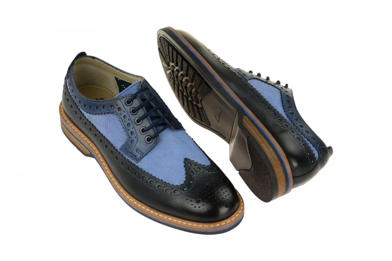 Clarks Pitney Limit Schuhe blau kombi