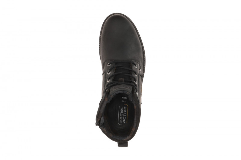 camel active Flow Stiefel Boots schwarz Nubuck