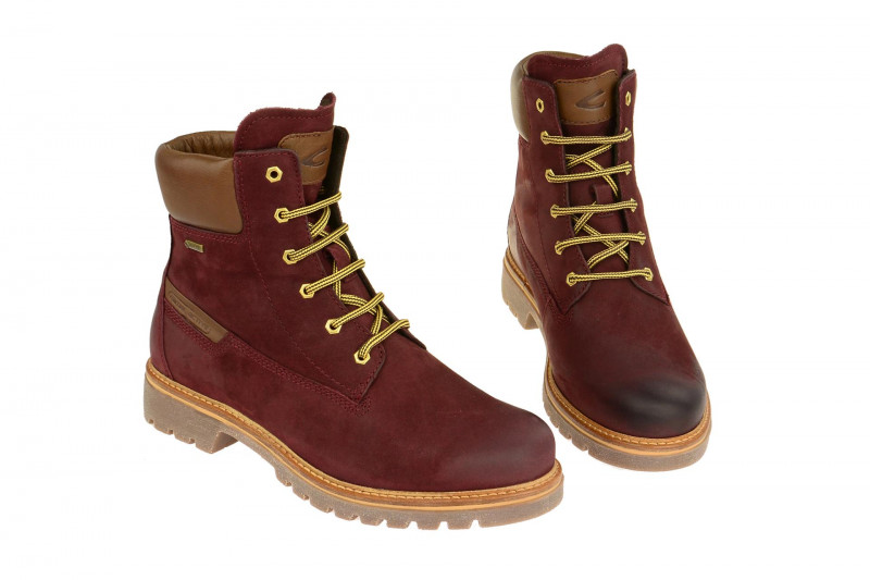 camel active Canberra GTX Stiefel bordo rot 874.70.14
