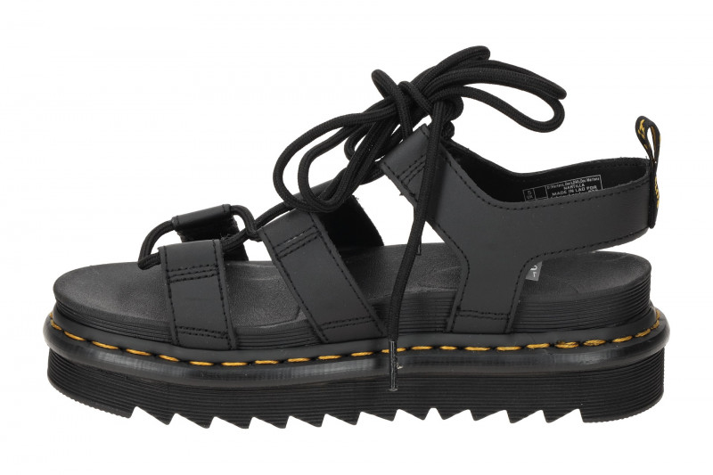 Dr. Martens Nartilla Plateau Sandale schwarz 24641001