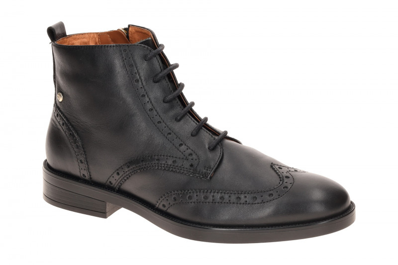 Pikolinos Puertollano Stiefelette schwarz Wingtip W3C-8856
