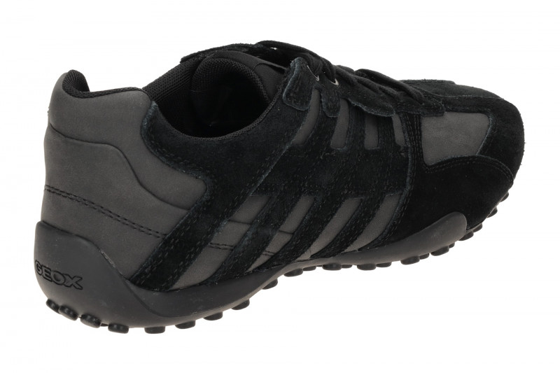 Geox Snake Schuhe Sneakers schwarz U4507A