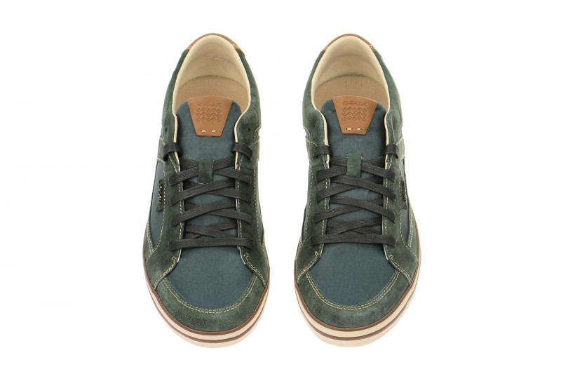 Geox Box Schuhe grün - U44R3D