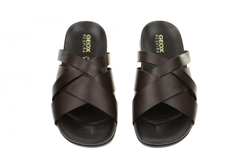 Geox Sandal Frank Pantolette braun U52W2B