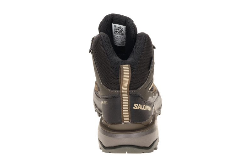 Salomon X Ultra 360 Edge Mid Schuhe schwarz braun GORE-TEX