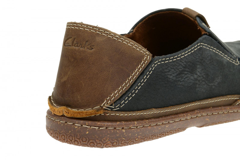 Clarks Trapell Form Schuhe blau Slipper