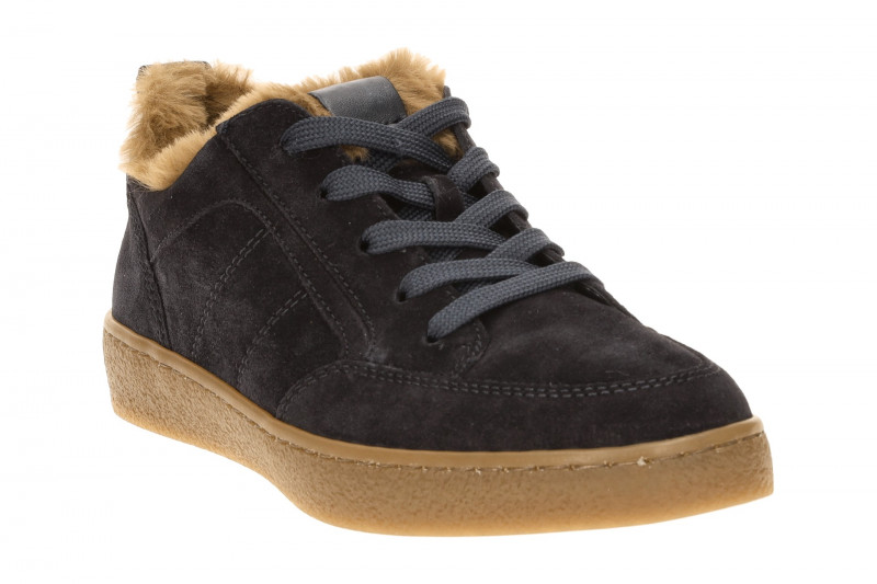 Gabor Sneaker Schuhe blau Fellkragen 6024.01