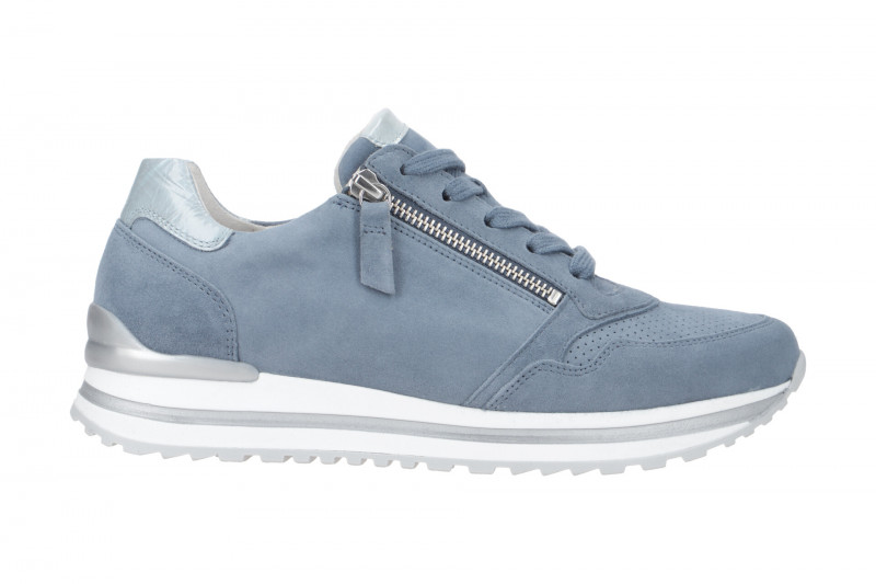 Gabor comfort Sneaker Schuhe hellblau 46.528.66