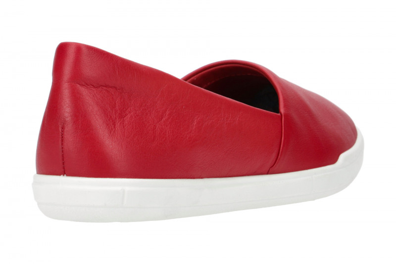 Ecco Simpil Schuhe rot Damen Slipper