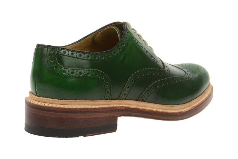 Gordon & Bros Levet Schuhe grün Rahmengenäht 2506-E