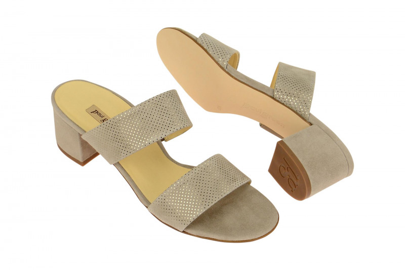 Paul Green Pantolette sand grau 6016