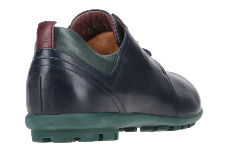 Think Kong Schuhe blau grün Glattleder 769