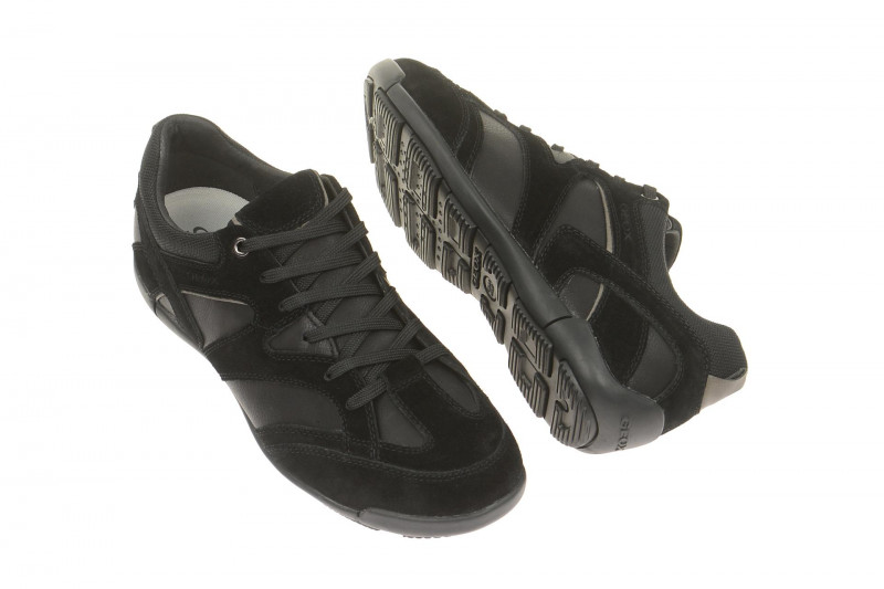 Geox Cart Schuhe schwarz Sneaker U34S4T