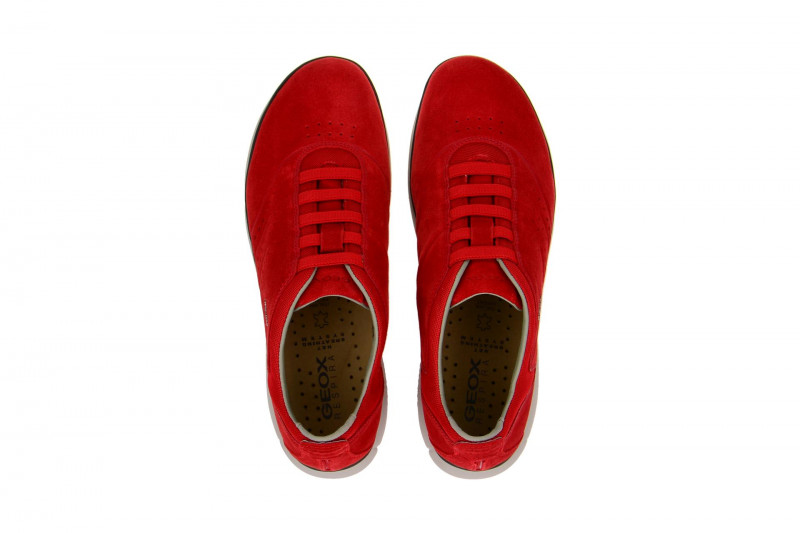 Geox Respira Nebula A Slippers in rot Herren Sneakers