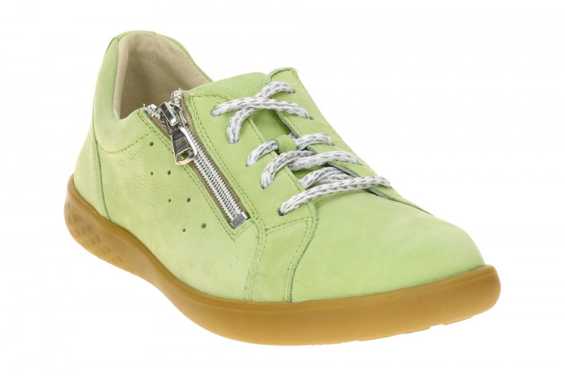 Waldläufer Cloe Schuhe grün Lime Nubuck H-Weite 947001