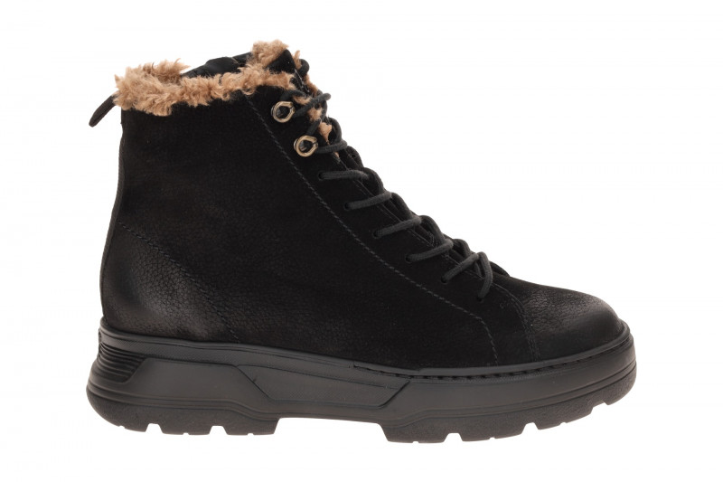 Paul Green Winter Stiefelette Boots schwarz Warmfutter 5497