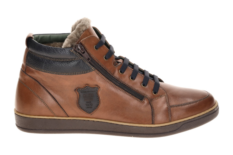 Galizio Torresi Winter Stiefelette braun Lammfell 323368