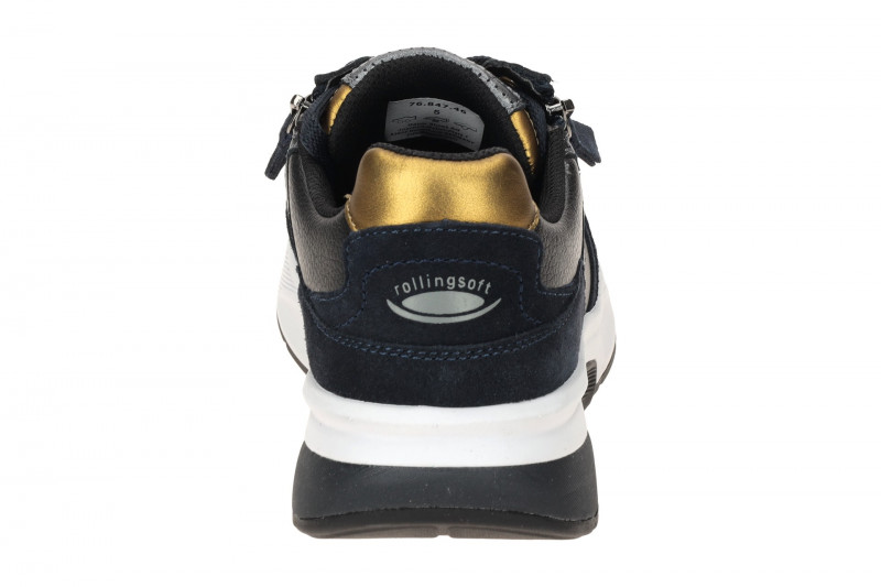 Gabor RollingSoft Schuhe blau grau RS-MOVE 76.847.46