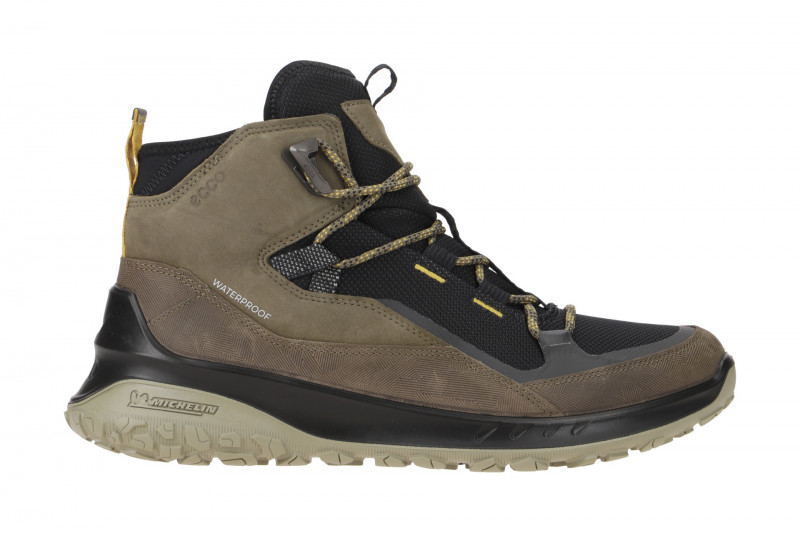 Ecco Ult-Trn Stiefel grün schwarz Waterproof 824274