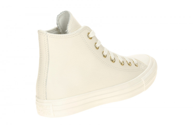 Converse Schuhe Chuck Taylor All Star weiß creme Hi Leder