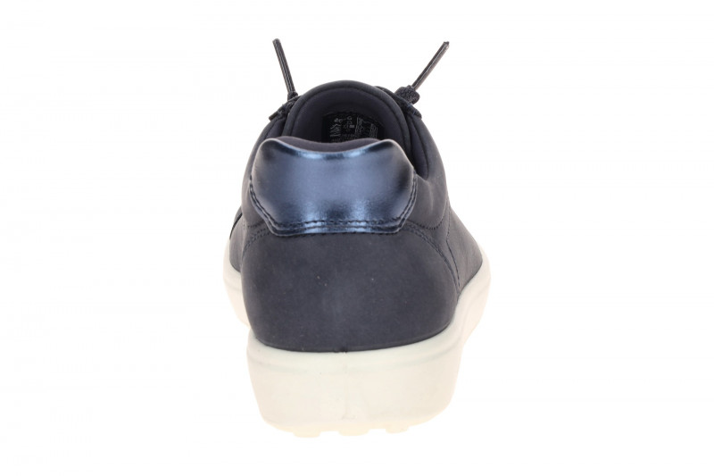 Ecco Soft 7 Schuhe Slipper blau Easy Slip Gummizug 490583